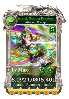 Gretel, Sniping Falconer