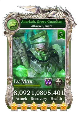 Abarkuh, Grove Guardian