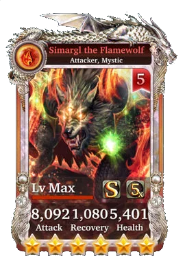 Simargl the Flamewolf