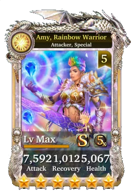 Amy, Rainbow Warrior