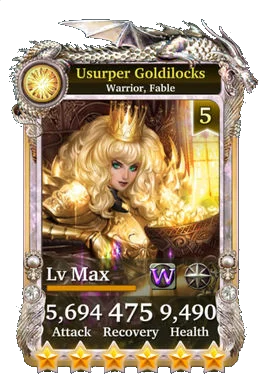 Usurper Goldilocks
