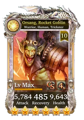 Orsang, Rocket Goblin