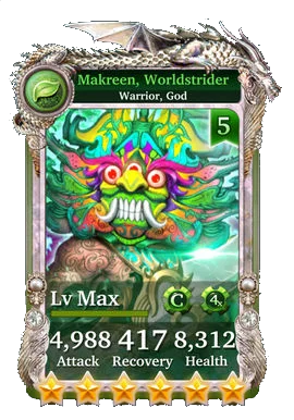 Makreen, Worldstrider