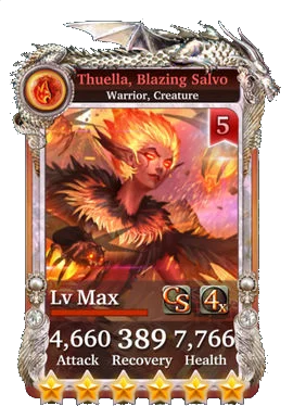Thuella, Blazing Salvo