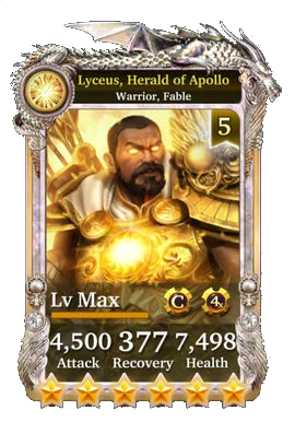 Lyceus, Herald of Apollo
