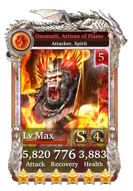 Ozomatli, Artisan of Flame