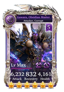 Gawara, Obsidian Master