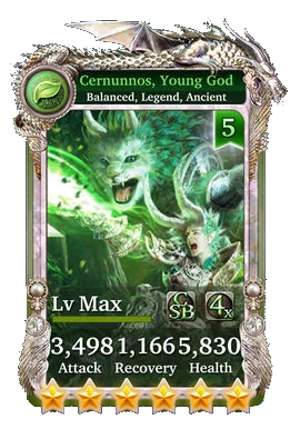 Cernunnos, Young God