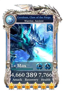 Cerulean, Claw of the Forge