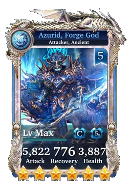 Azurid, Forge God
