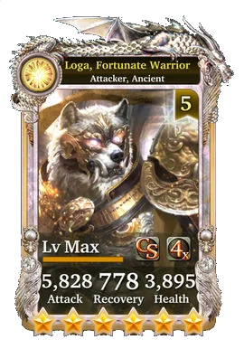 Loga, Fortunate Warrior