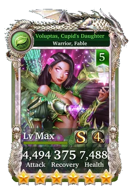 Voluptas, Cupid's Daughter