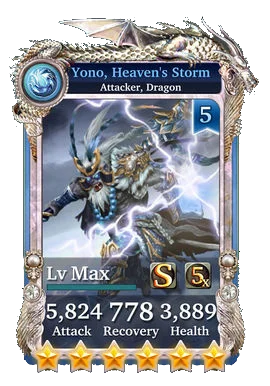 Yono, Heaven's Storm