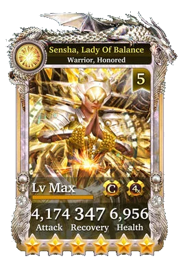 Sensha, Lady Of Balance