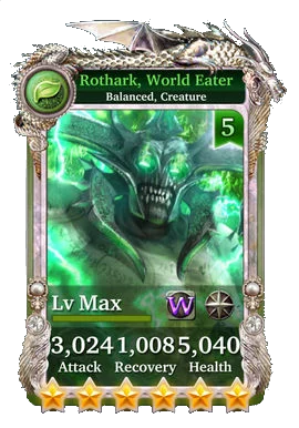 Rothark, World Eater