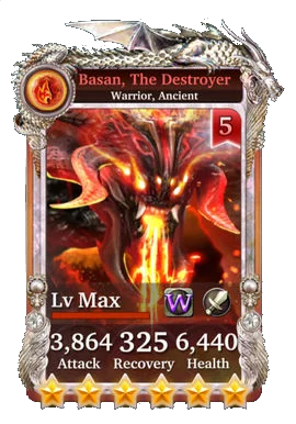 Basan, The Destroyer