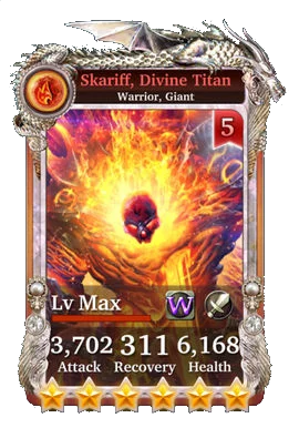 Skariff, Divine Titan