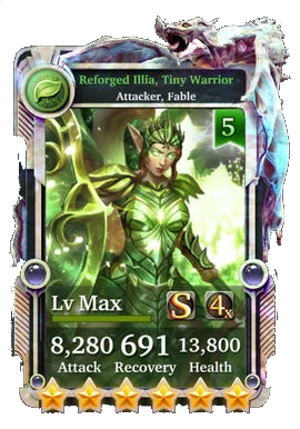 Reforged Illia, Tiny Warrior