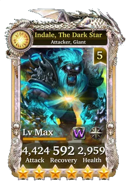 Indale, The Dark Star
