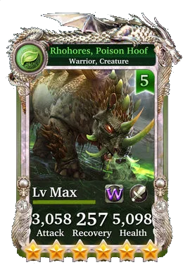 Rhohores, Poison Hoof