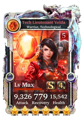 Tech Lieutenant Velda