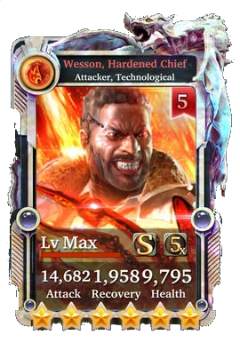 Wesson, Hardened Chief
