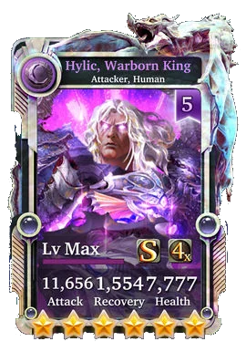Hylic, Warborn King