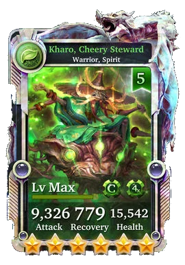 Kharo, Cheery Steward