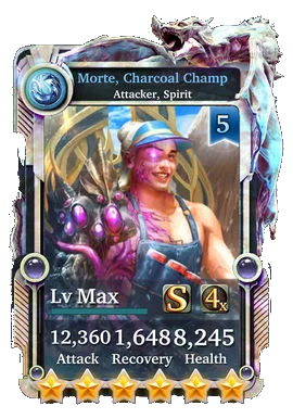 Morte, Charcoal Champ
