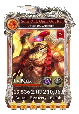 Suns Out, Guns Out Ra