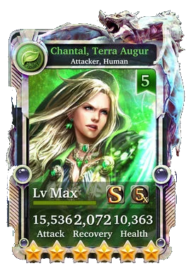 Chantal, Terra Augur