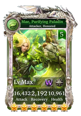 Mae, Purifying Paladin
