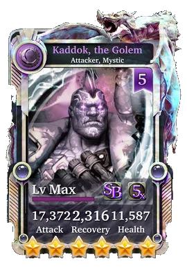 Kaddok, the Golem (Shiny)