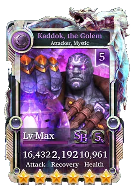 Kaddok, the Golem