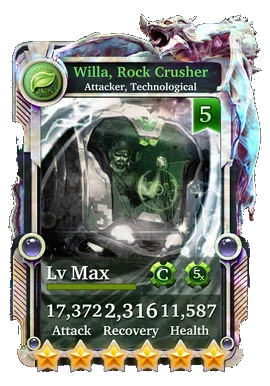Willa, Rock Crusher (Shiny)