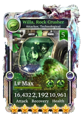 Willa, Rock Crusher