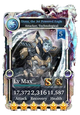 Dima, the Jet Powered Eagle (Shiny)