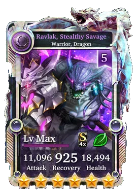 Ravlak, Stealthy Savage