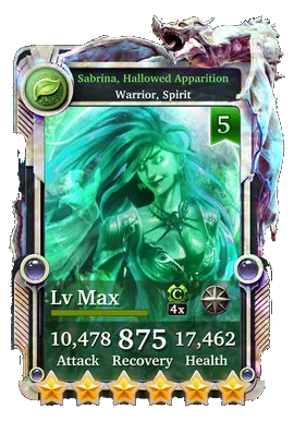Sabrina, Hallowed Apparition