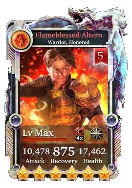 Flameblessed Altern