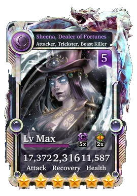 Sheena, Dealer of Fortunes (Shiny)