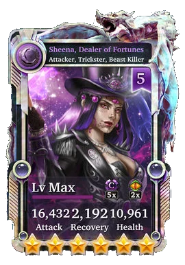 Sheena, Dealer of Fortunes