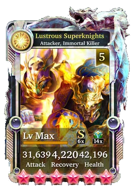 Lustrous Superknights
