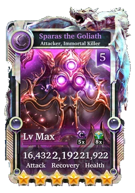 Sparas the Goliath