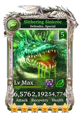 Slithering Sinicroc