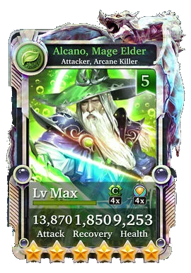 Alcano, Mage Elder