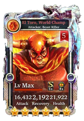 El Toro, World Champ