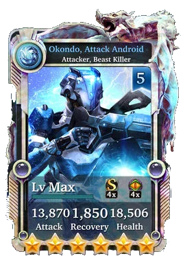 Okondo, Attack Android